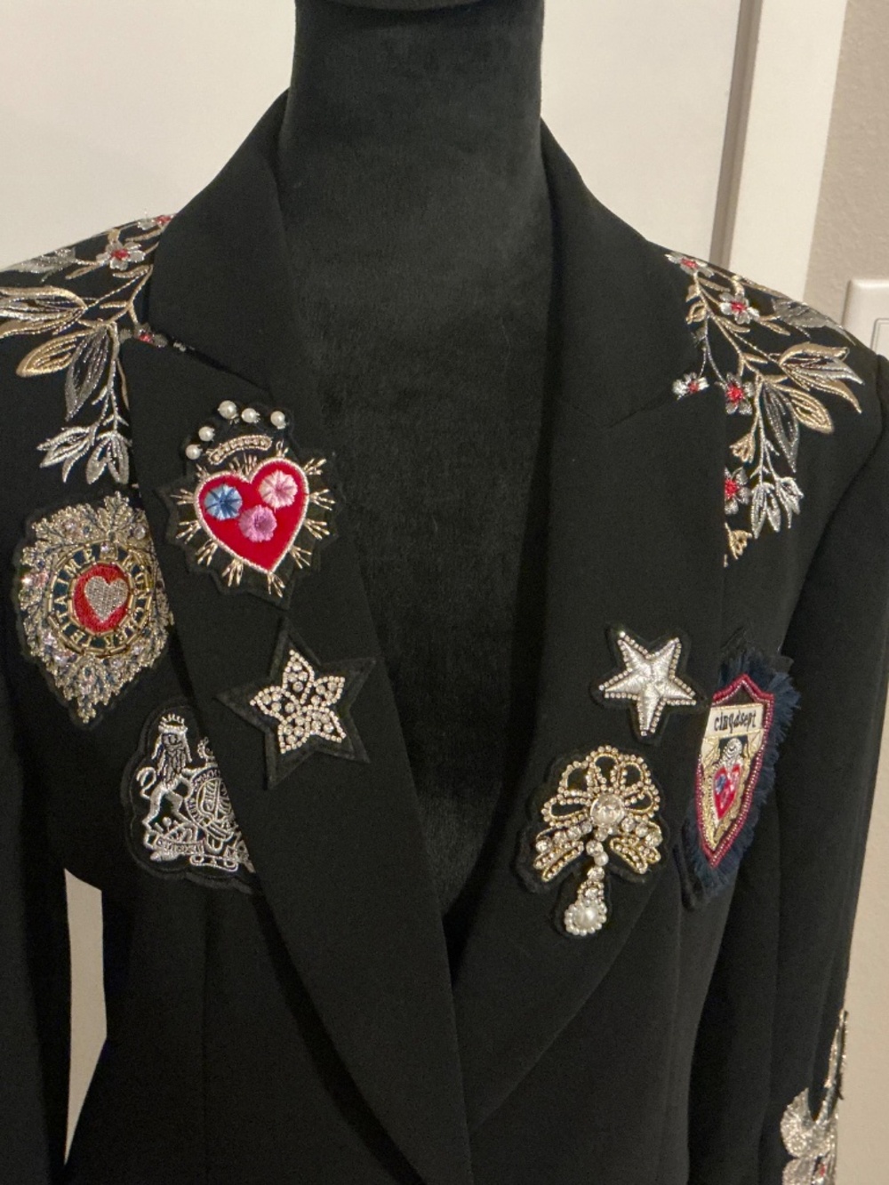 Cinq a Sept Cheyenne Patch Blazer - Picture 4 of 12